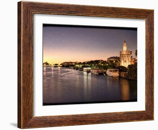 Summer River-Felipe Rodriguez-Framed Photographic Print