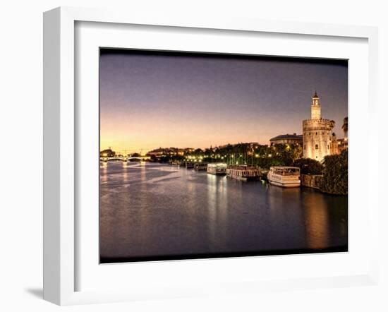 Summer River-Felipe Rodriguez-Framed Photographic Print