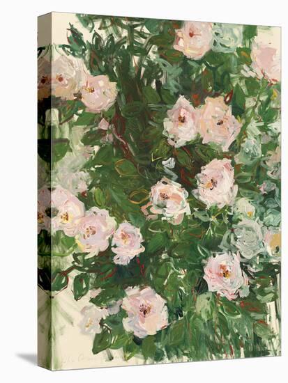 Summer Roses-Lilia Orlova Holmes-Framed Stretched Canvas