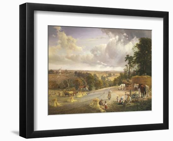 Summer's Afternoon, near Merryworth, Kent-George Vicat Cole-Framed Giclee Print