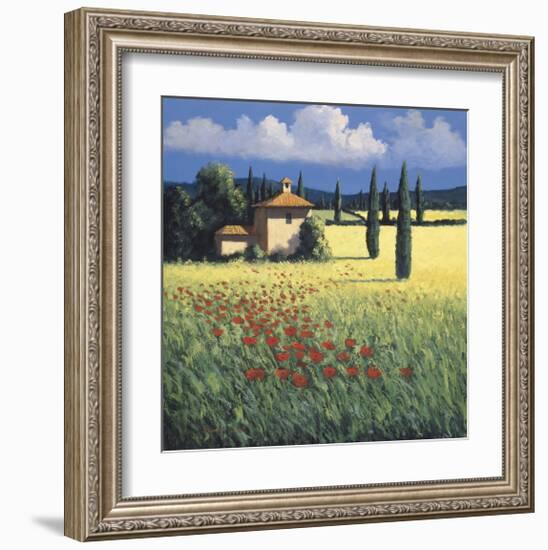 Summer's Brilliance-David Short-Framed Giclee Print