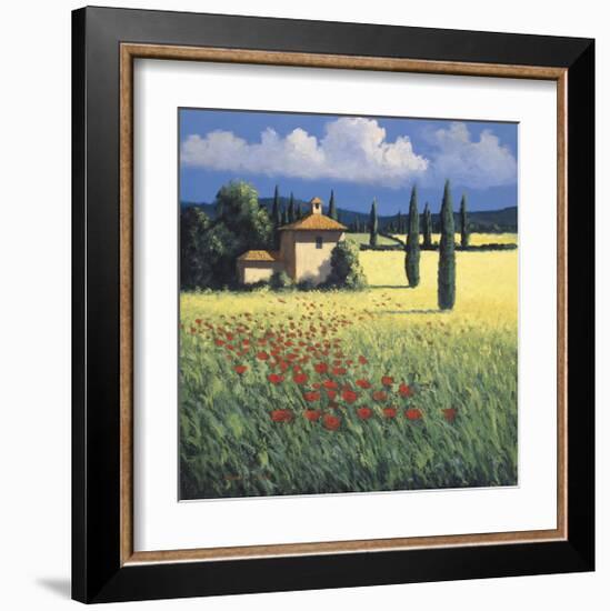 Summer's Brilliance-David Short-Framed Giclee Print