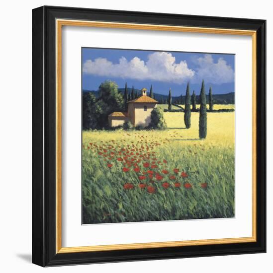 Summer's Brilliance-David Short-Framed Giclee Print