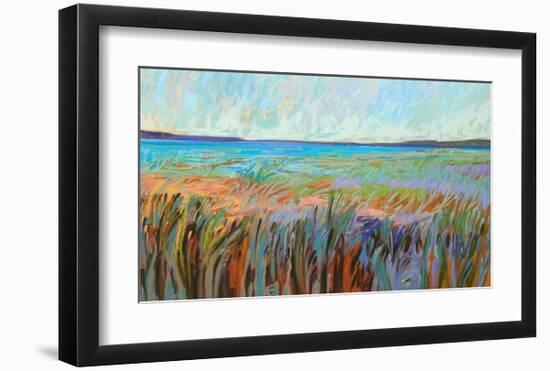 Summer’s Coast-Jane Schmidt-Framed Art Print