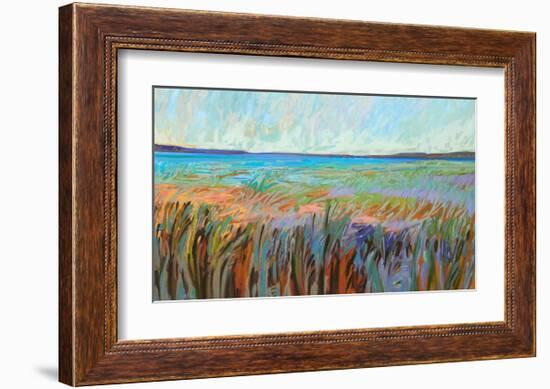 Summer’s Coast-Jane Schmidt-Framed Art Print