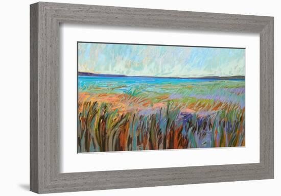 Summer’s Coast-Jane Schmidt-Framed Art Print