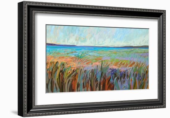 Summer’s Coast-Jane Schmidt-Framed Art Print