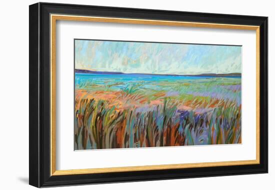 Summer’s Coast-Jane Schmidt-Framed Art Print