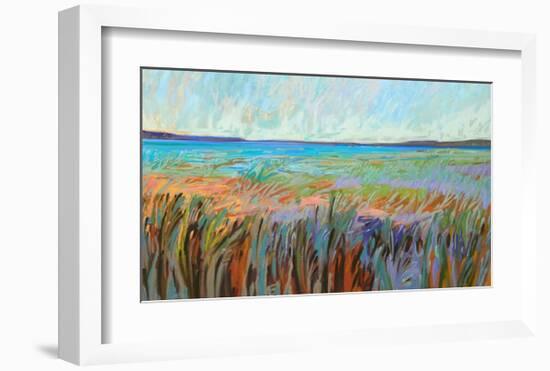 Summer’s Coast-Jane Schmidt-Framed Art Print