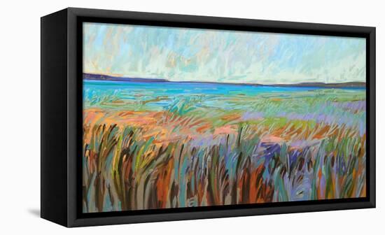 Summer’s Coast-Jane Schmidt-Framed Stretched Canvas