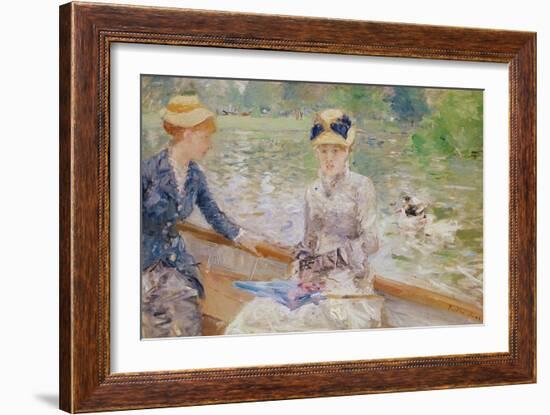 Summer's Day, 1879-Berthe Morisot-Framed Giclee Print