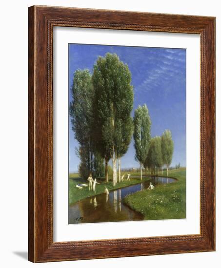 Summer's Day, 1881-Arnold Böcklin-Framed Giclee Print