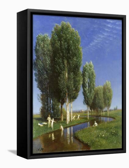 Summer's Day, 1881-Arnold Böcklin-Framed Premier Image Canvas