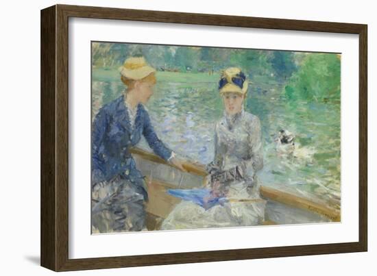Summer's Day. About 1879-Berthe Morisot-Framed Giclee Print