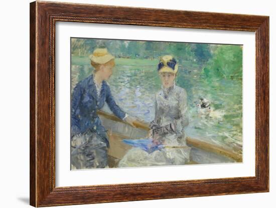 Summer's Day. About 1879-Berthe Morisot-Framed Giclee Print