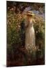 Summer's Day in the Flower Garden-Robert Payton Reid-Mounted Art Print