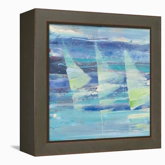 Summer Sail I-Albena Hristova-Framed Stretched Canvas