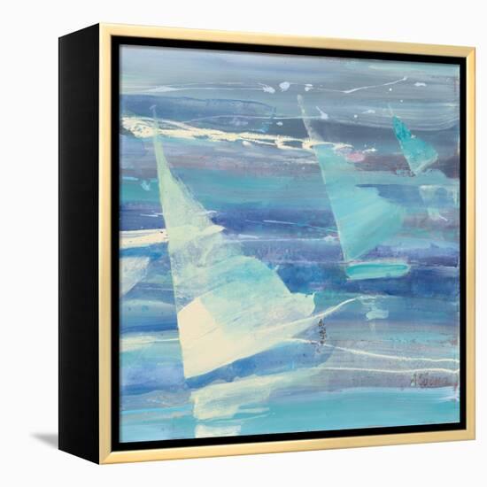 Summer Sail II-Albena Hristova-Framed Stretched Canvas
