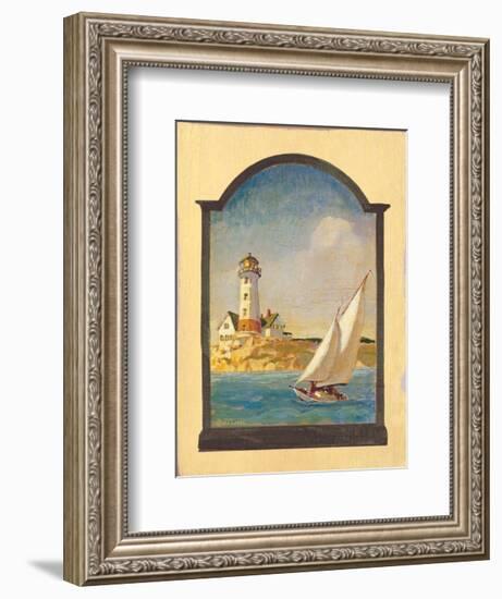 Summer Sailing-Thomas LaDuke-Framed Art Print