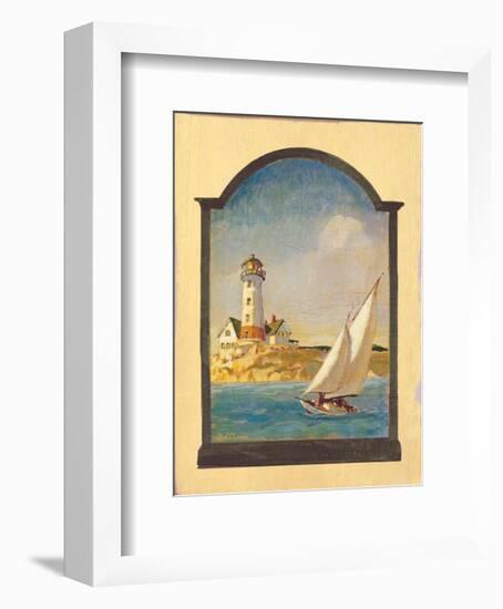 Summer Sailing-Thomas LaDuke-Framed Art Print