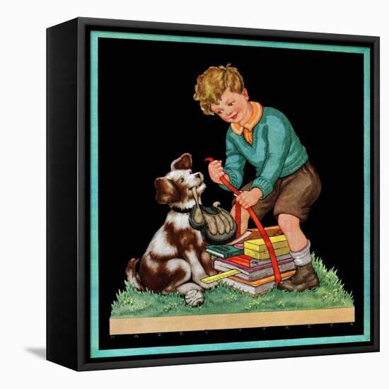 Summer School - Child Life-Hazel Frazee-Framed Premier Image Canvas