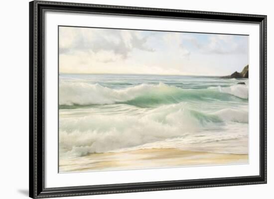 Summer Sea-Andrew White-Framed Giclee Print