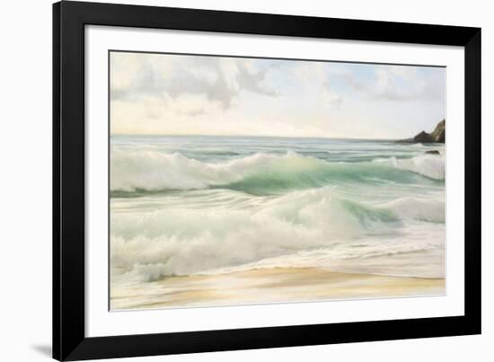 Summer Sea-Andrew White-Framed Giclee Print