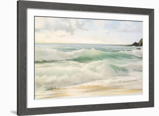 Summer Sea-Andrew White-Framed Giclee Print