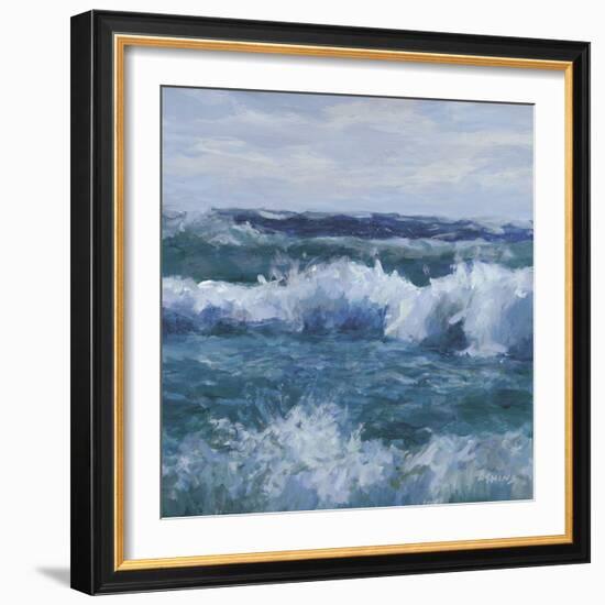 Summer Sea-Julian Askins-Framed Giclee Print