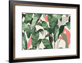 Summer seamless pattern-Oscar Ghost-Framed Art Print