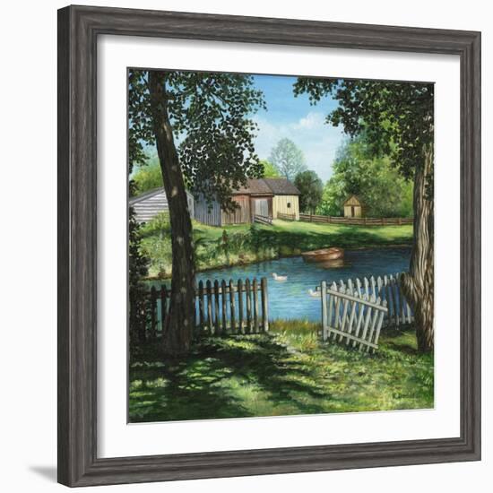 Summer Serenity-Kevin Dodds-Framed Giclee Print