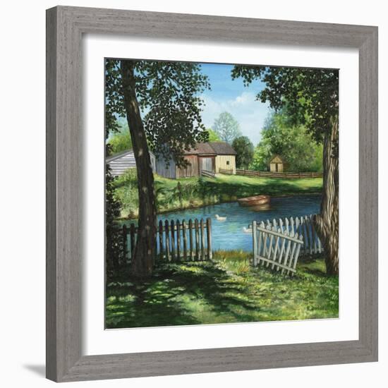 Summer Serenity-Kevin Dodds-Framed Giclee Print