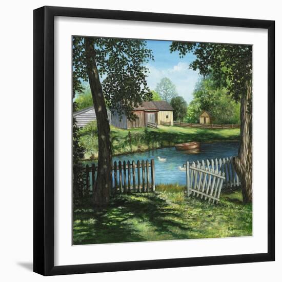 Summer Serenity-Kevin Dodds-Framed Giclee Print