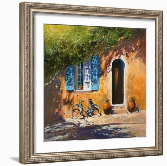 Summer Shadow-Michael J^ Sanders-Framed Giclee Print