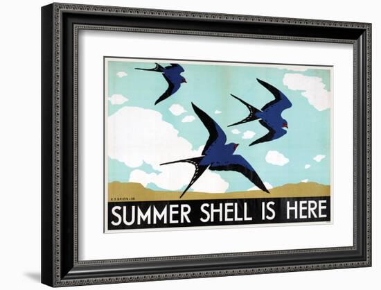 Summer Shell is Here-null-Framed Art Print