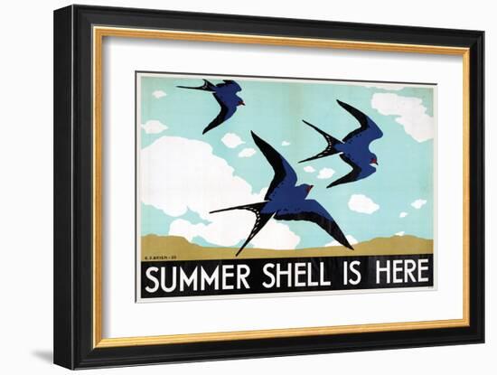 Summer Shell is Here-null-Framed Art Print