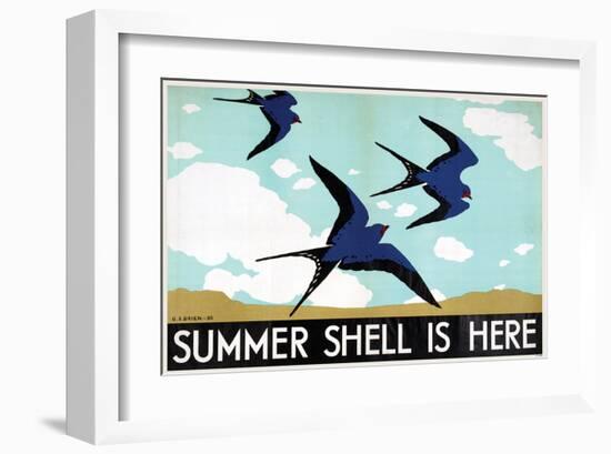 Summer Shell is Here-null-Framed Art Print