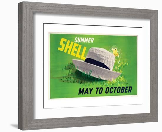 Summer Shell May to October-null-Framed Art Print