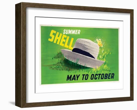 Summer Shell May to October-null-Framed Art Print