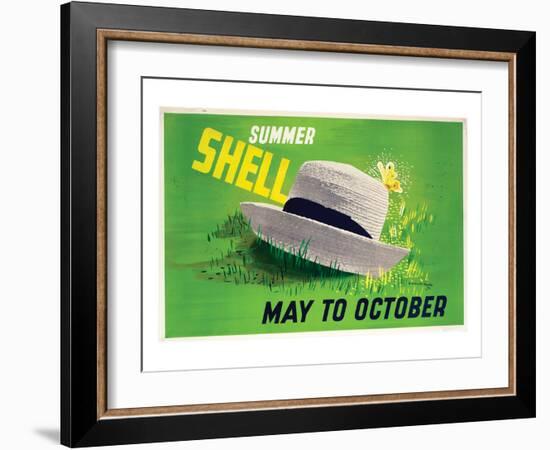 Summer Shell May to October-null-Framed Art Print