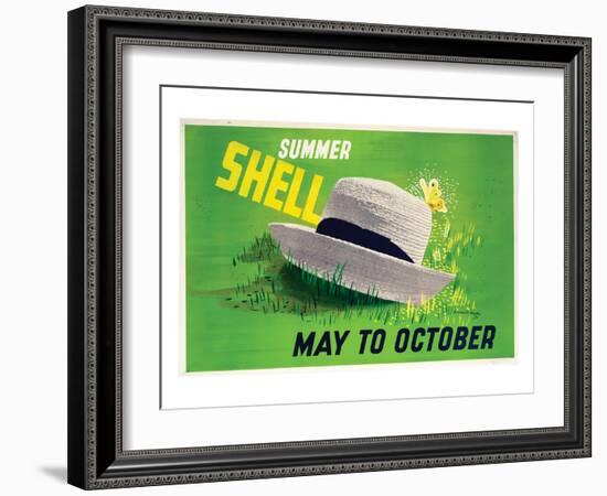 Summer Shell May to October-null-Framed Art Print