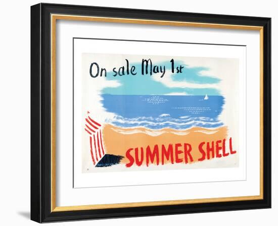 Summer Shell on Sale May 1St-null-Framed Art Print