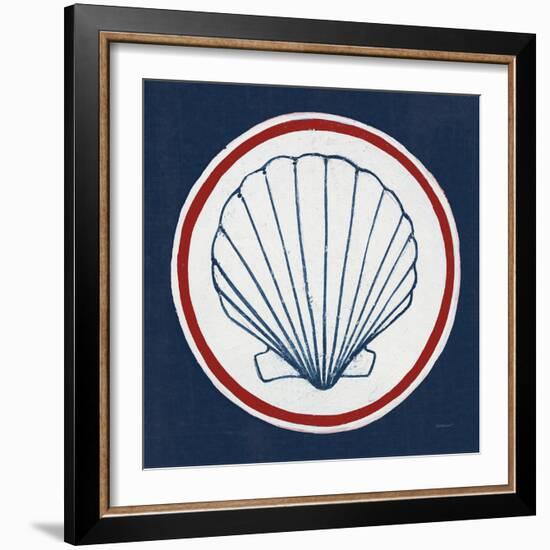 Summer Shells II Nautical-Kathrine Lovell-Framed Art Print