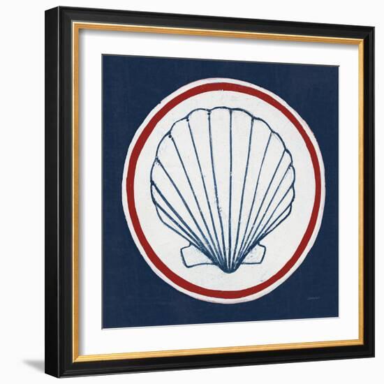 Summer Shells II Nautical-Kathrine Lovell-Framed Art Print