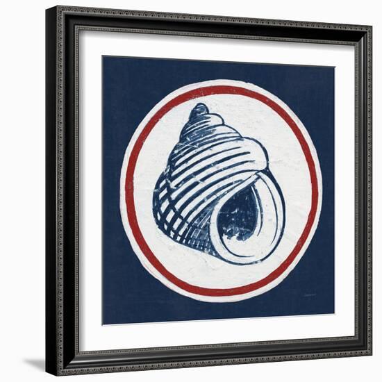 Summer Shells III Nautical-Kathrine Lovell-Framed Art Print