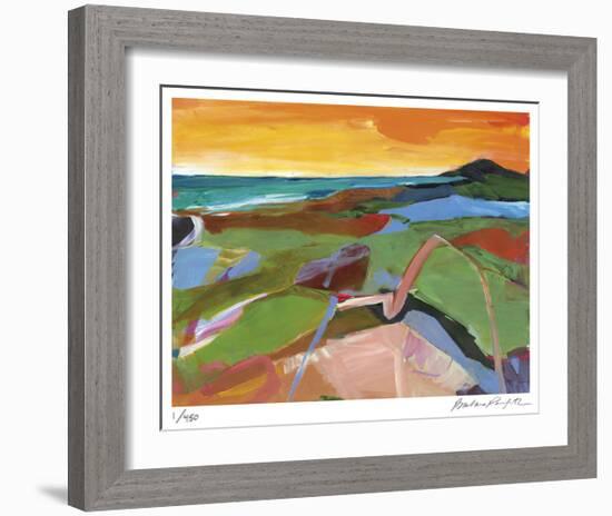 Summer Shores 5-Barbara Rainforth-Framed Limited Edition