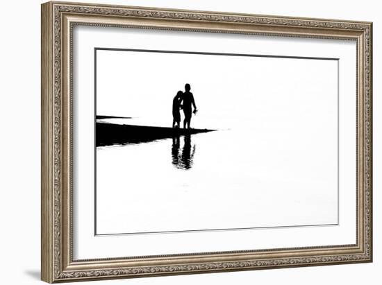 Summer Silhouettes-Adrian Campfield-Framed Giclee Print