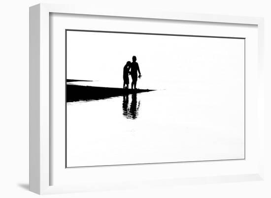 Summer Silhouettes-Adrian Campfield-Framed Giclee Print