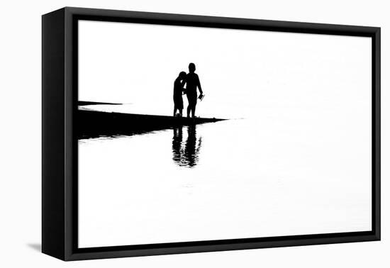 Summer Silhouettes-Adrian Campfield-Framed Premier Image Canvas