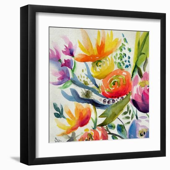 Summer Spectrum IV-Chariklia Zarris-Framed Art Print